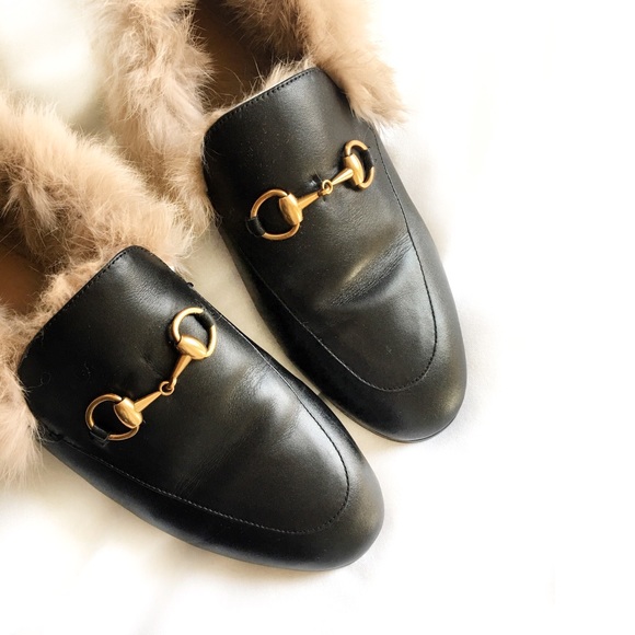 BOUTIQUE Fur Heeled Loafer Slide, PRICE FIRM!!! - Picture 5 of 7